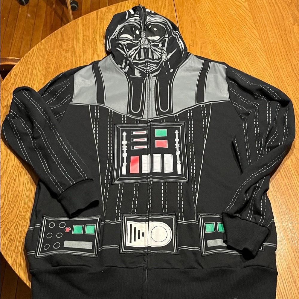 Star Wars Darth Vader hoodie zip up Mask Hoodie xl - Picture 2 of 9